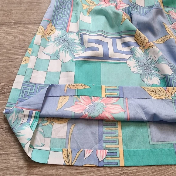 VINTAGE ALFRED DUNNER Floral Midi Skirt 36 / 22W - Picture 3 of 10